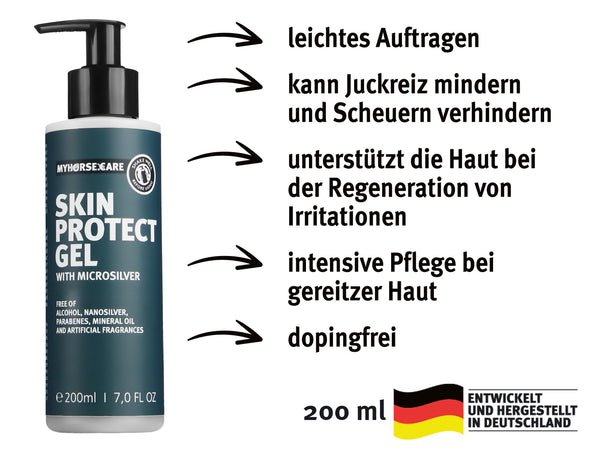 Pflegegel: Skin Protect Gel with Microsilver